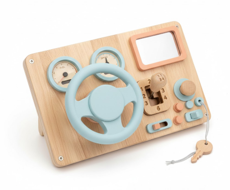 montessori wooden driving board